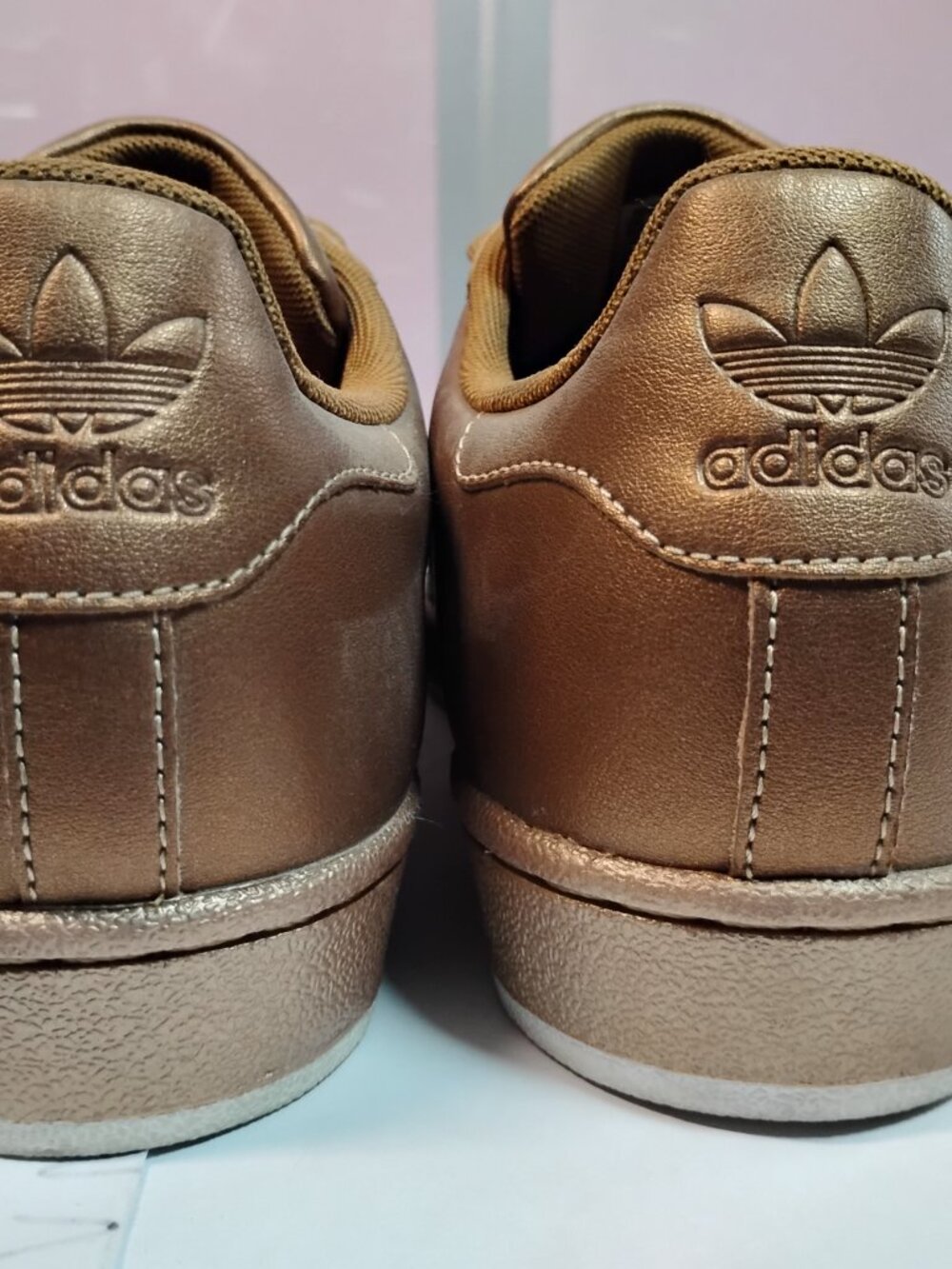 Adidas Originals Superstar "Bronze Metallic / Copper" 7.5 - Picture 5 of 7